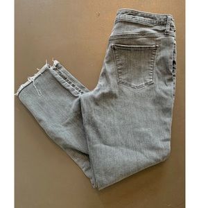 Universal thread grey high rise distressed jeans